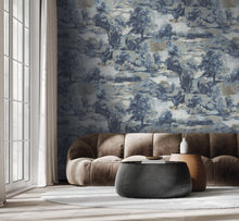 GE02402 Alpine Whisper Sapphire Wallpaper by Sketch Twenty 3