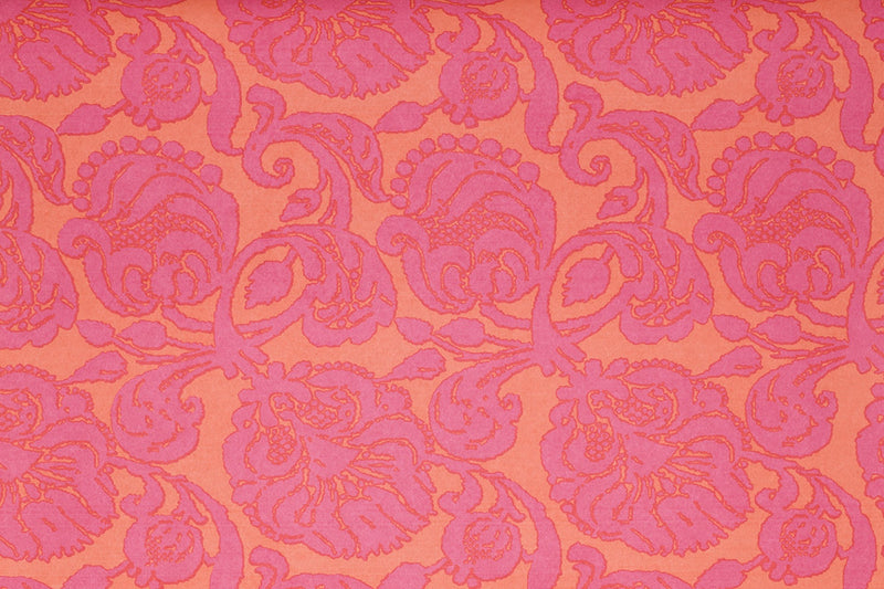 Anna Fuchsia Wallpaper by Christopher Farr Cloth