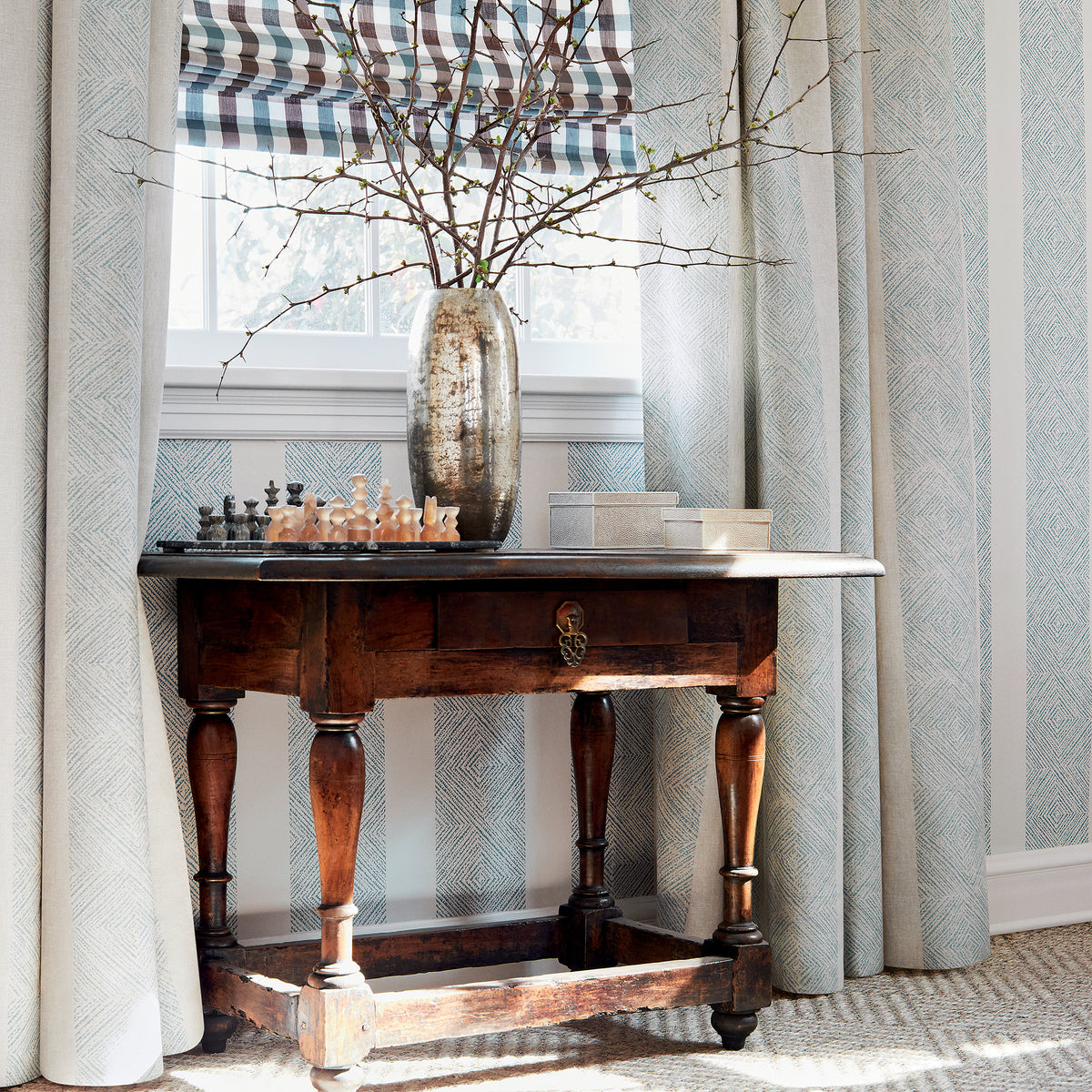 Clipperton Stripe Antilles Wallpaper by Anna French | AT15126