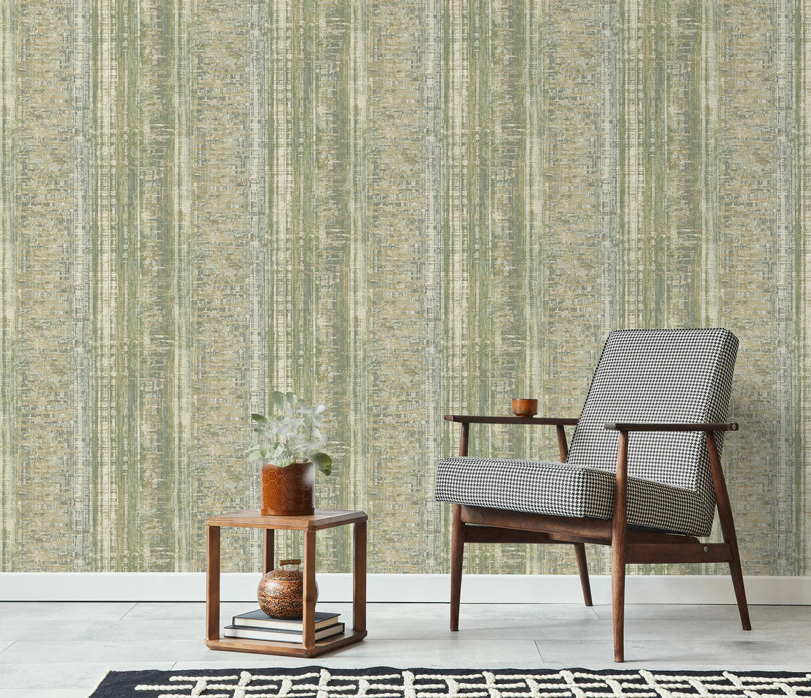 A74401 Armana Abstract Texture Green  Wallpaper by Grandeco