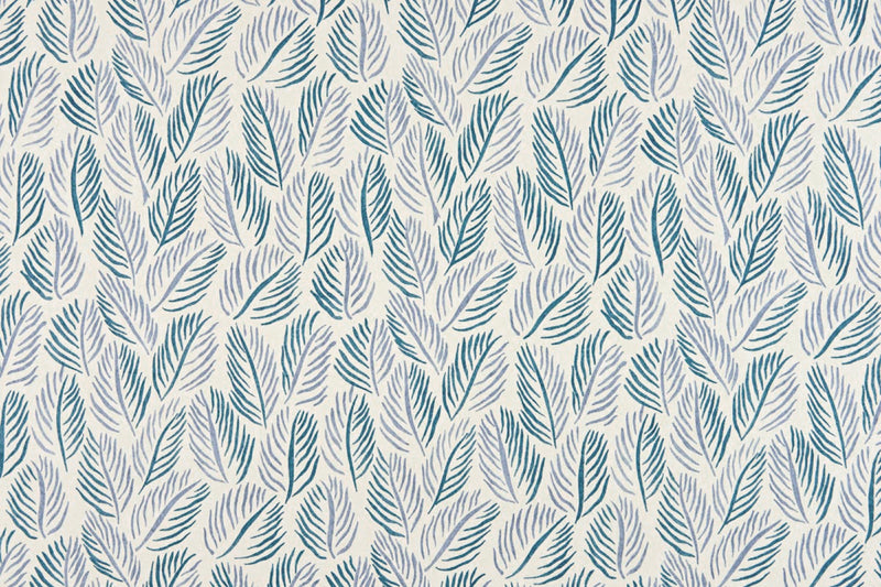 Armatures Feuilles Cobalt Wallpaper by Christopher Farr Cloth