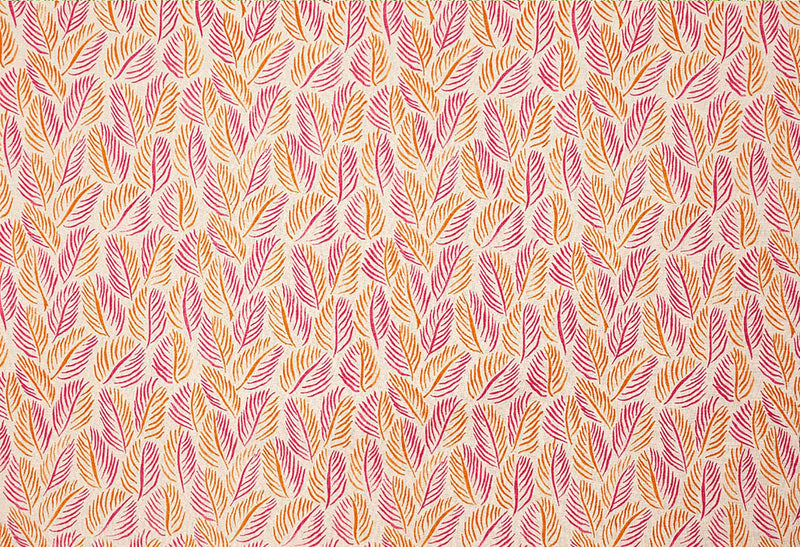 Armatures Feuilles Hot Pink fabric by Christopher Farr Cloth
