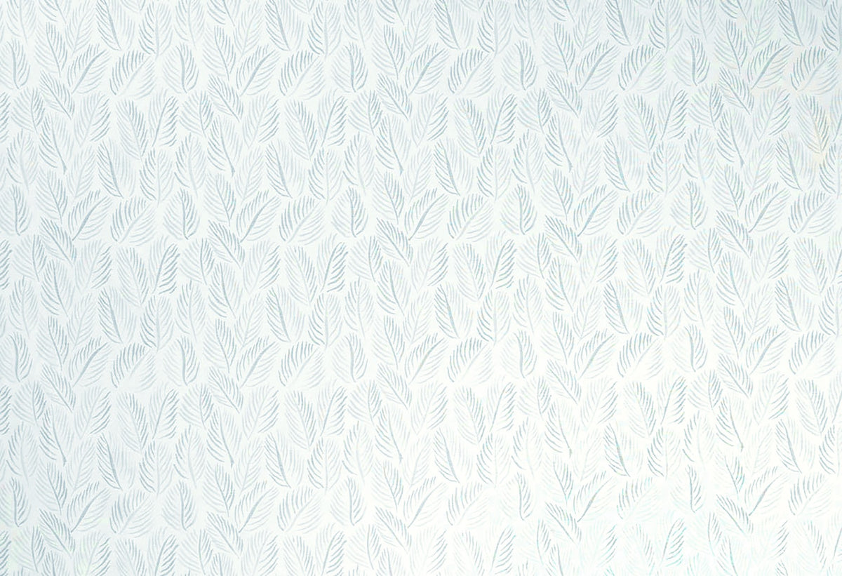Armatures Feuilles Pale Blue fabric by Christopher Farr Cloth