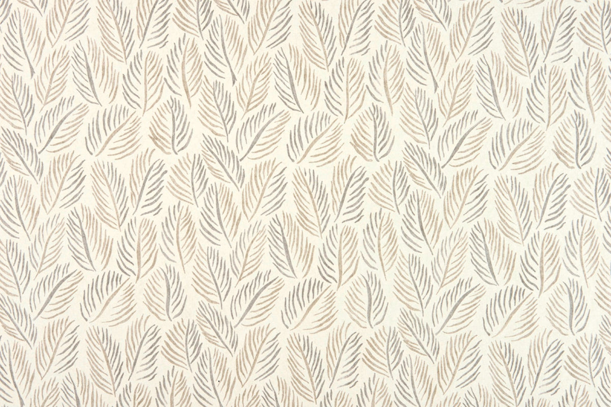 Armatures Feuilles Slate Wallpaper by Christopher Farr Cloth