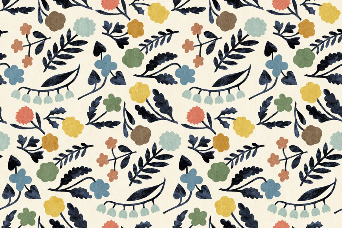 Array Cobalt Wallpaper by Christopher Farr Cloth