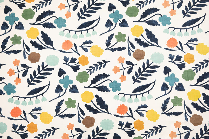 Array Dark Indigo fabric by Christopher Farr Cloth