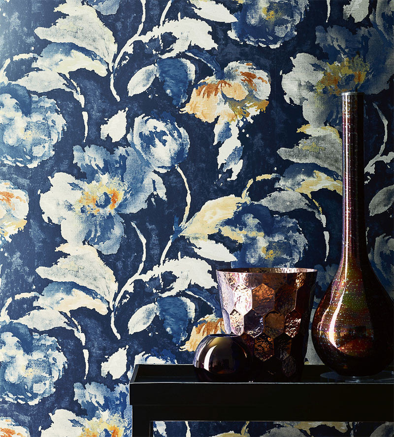 J162W-05 Beatrice Atmosphere II Wallpaper By Jane Churchill