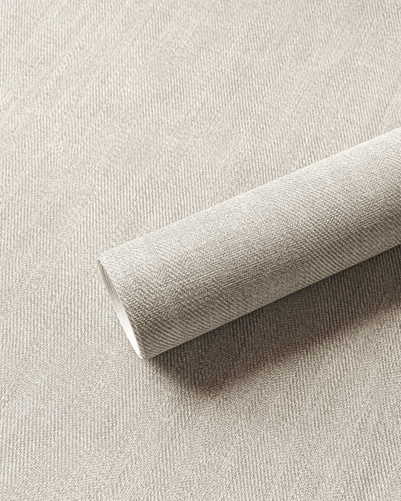 B00002 Sergé Single Naturel Palette Wallpaper by Coordonné