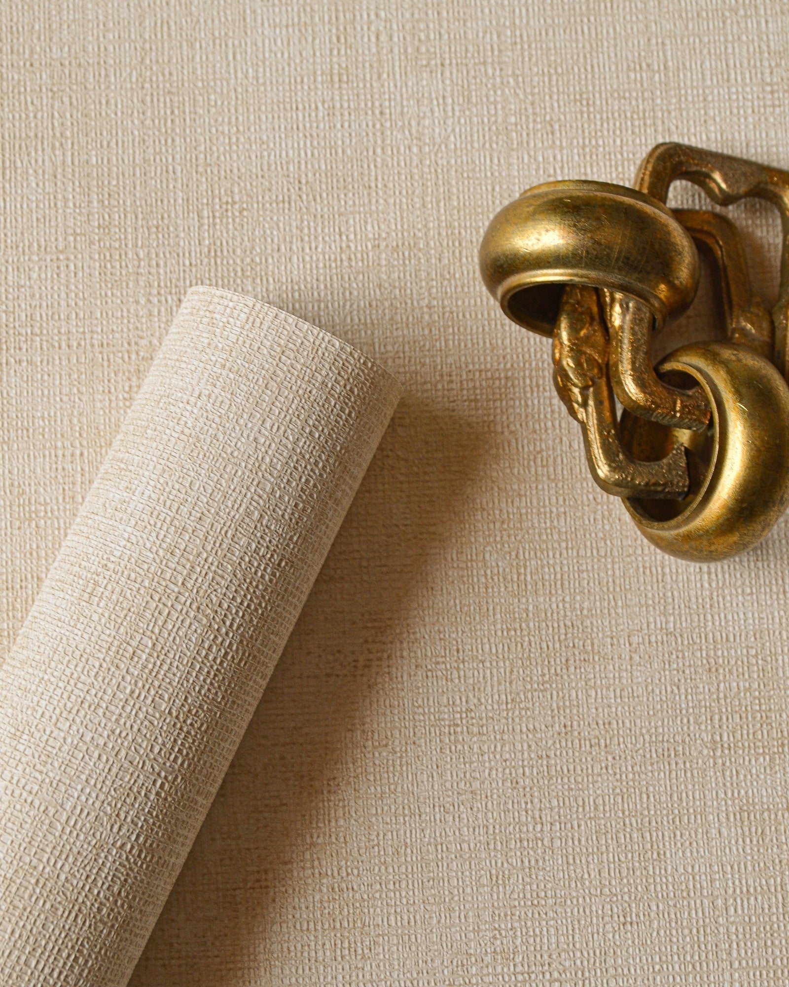 B00008 Raphia Single Ocre II Palette Wallpaper by Coordonné