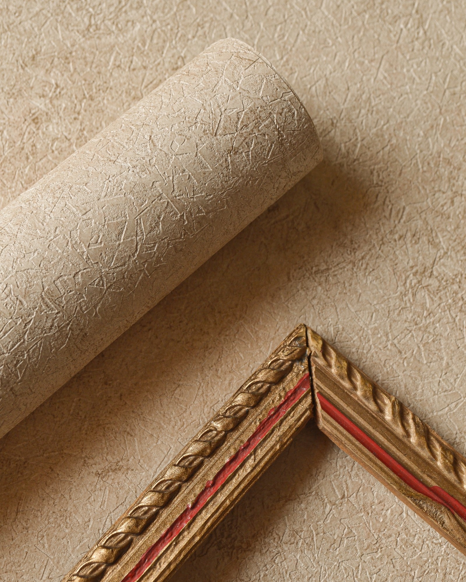 B00009 Riz Single Ocre Palette Wallpaper by Coordonné