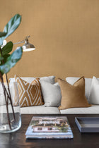 B00013 Lin Single Ocre Palette Wallpaper by Coordonné
