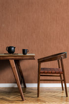 B00017 Sergé Single Corail Palette Wallpaper by Coordonné