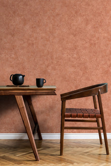 B00018 Riz Single Corail Palette Wallpaper by Coordonné