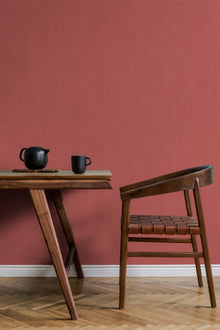 B00019 Lin Single Corail Palette Wallpaper by Coordonné