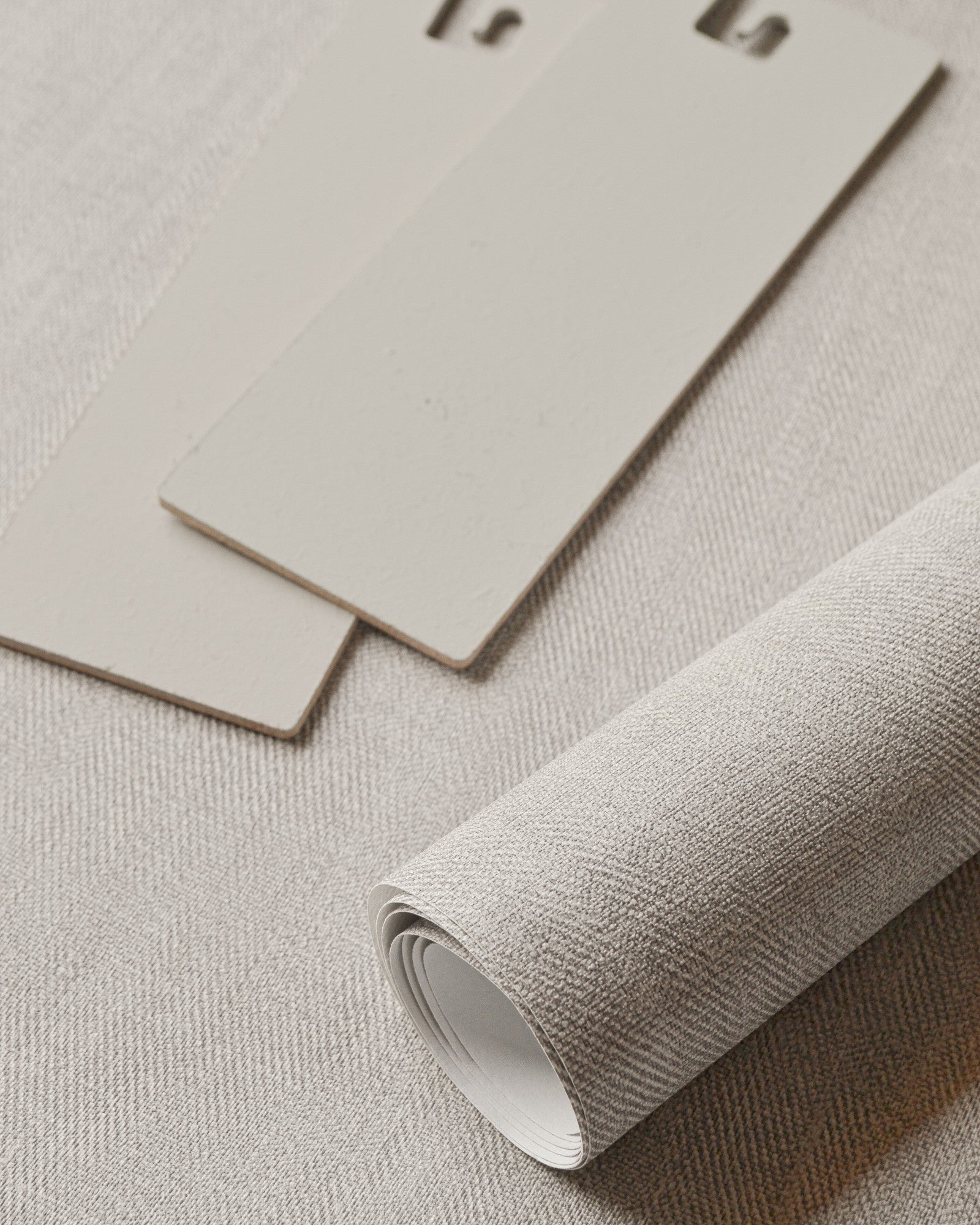 B00024 Sergé Single Taupe II Palette Wallpaper by Coordonné