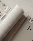 B00027 Sergé Single Taupe Palette Wallpaper by Coordonné