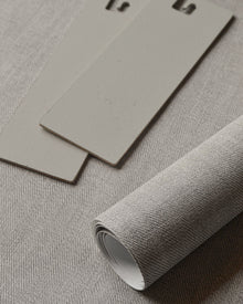 B00038 Sergé Single Acier Palette Wallpaper by Coordonné