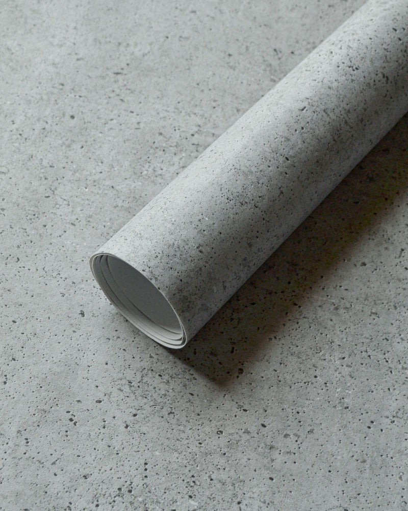 B00040 Ciment Single Acier Palette Wallpaper by Coordonné