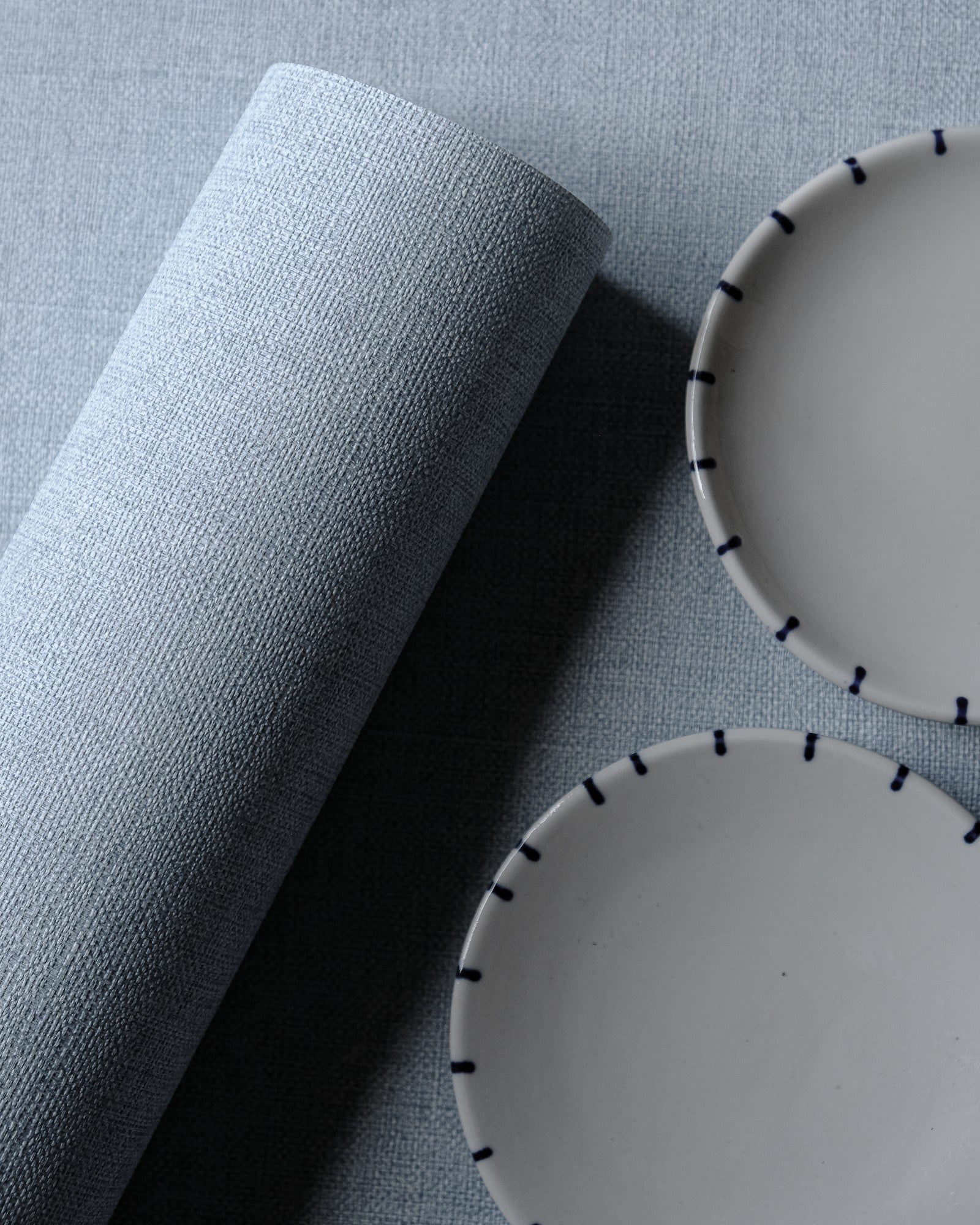 B00047 Lin Single Outremer II Palette Wallpaper by Coordonné