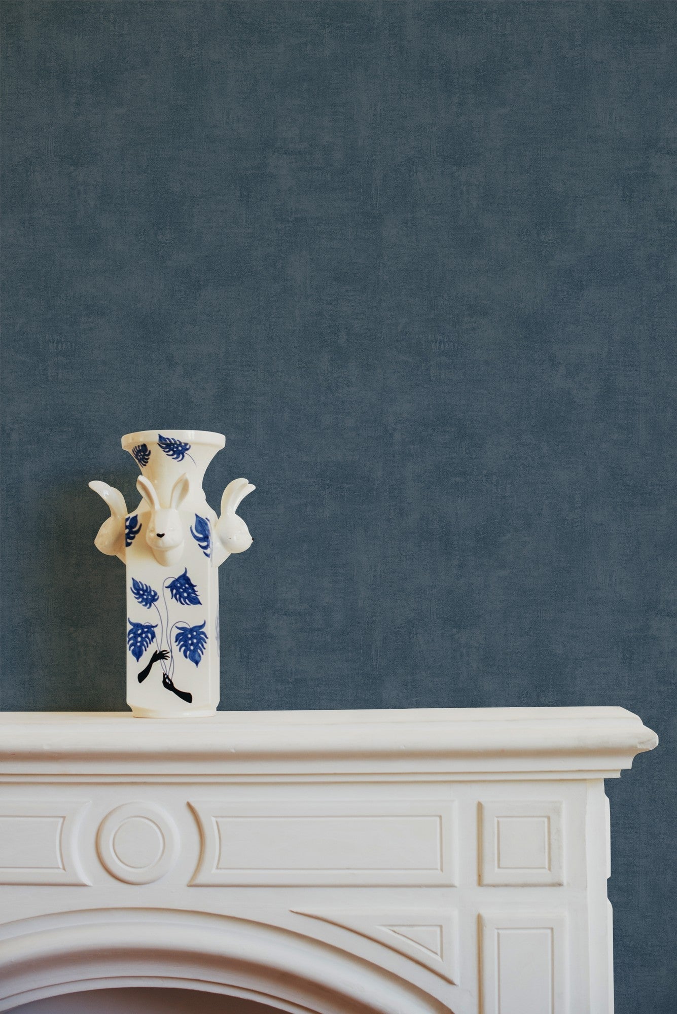 B00049 Raphia Single Outremer Palette Wallpaper by Coordonné