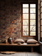 Tang Walk Nacre Forbidden City Wallpaper by Coordonné