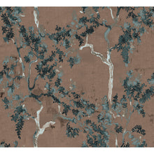 Willow Poem Jute Forbidden City Wallpaper by Coordonné