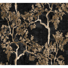 Willow Poem Onyx Forbidden City Wallpaper by Coordonné