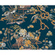 Sacred Pheasants Sapphire Forbidden City Wallpaper by Coordonné