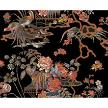 Sacred Pheasants Onyx Forbidden City Wallpaper by Coordonné