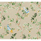 Birds Prosperity Papyrus Forbidden City Wallpaper by Coordonné