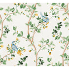 Birds Prosperity Swan Forbidden City Wallpaper by Coordonné