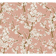 Cherry Blossom Rose Forbidden City Wallpaper by Coordonné