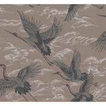 Imperial Ibis Jute Forbidden City Wallpaper by Coordonné