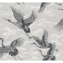 Imperial Ibis Swan Forbidden City Wallpaper by Coordonné