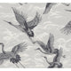Imperial Ibis Swan Forbidden City Wallpaper by Coordonné