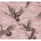 Imperial Ibis Rose Forbidden City Wallpaper by Coordonné