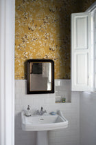 Ming Pagoda Amber Forbidden City Wallpaper by Coordonné