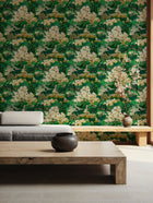 Yu Garden Emerald Forbidden City Wallpaper by Coordonné