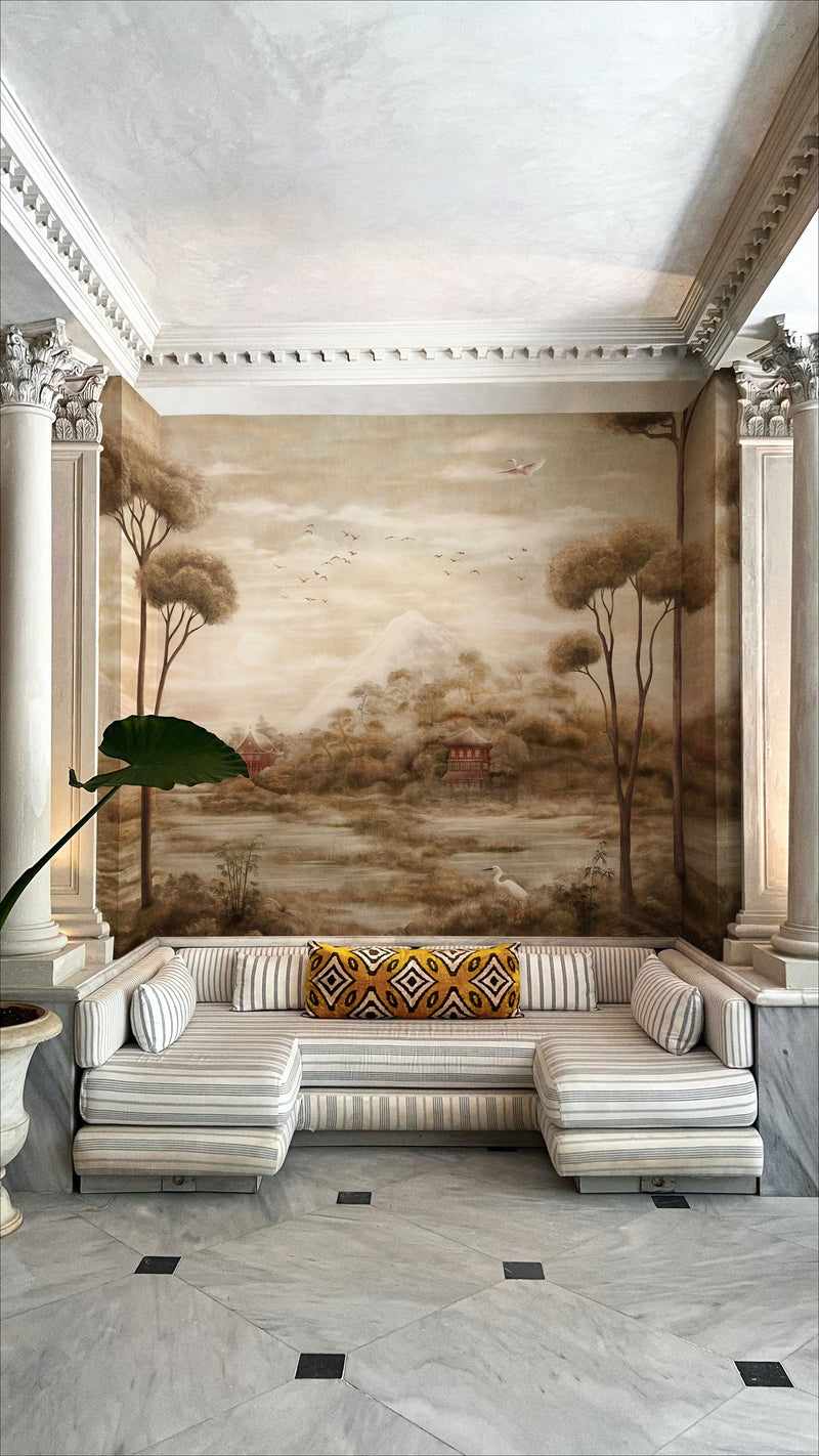 Xi Hu Lake Amber Forbidden City Mural by Coordonné (400x280cm)