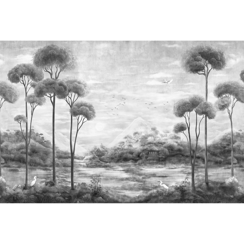 Xi Hu Lake Onyx Forbidden City Mural by Coordonné (400x280cm)