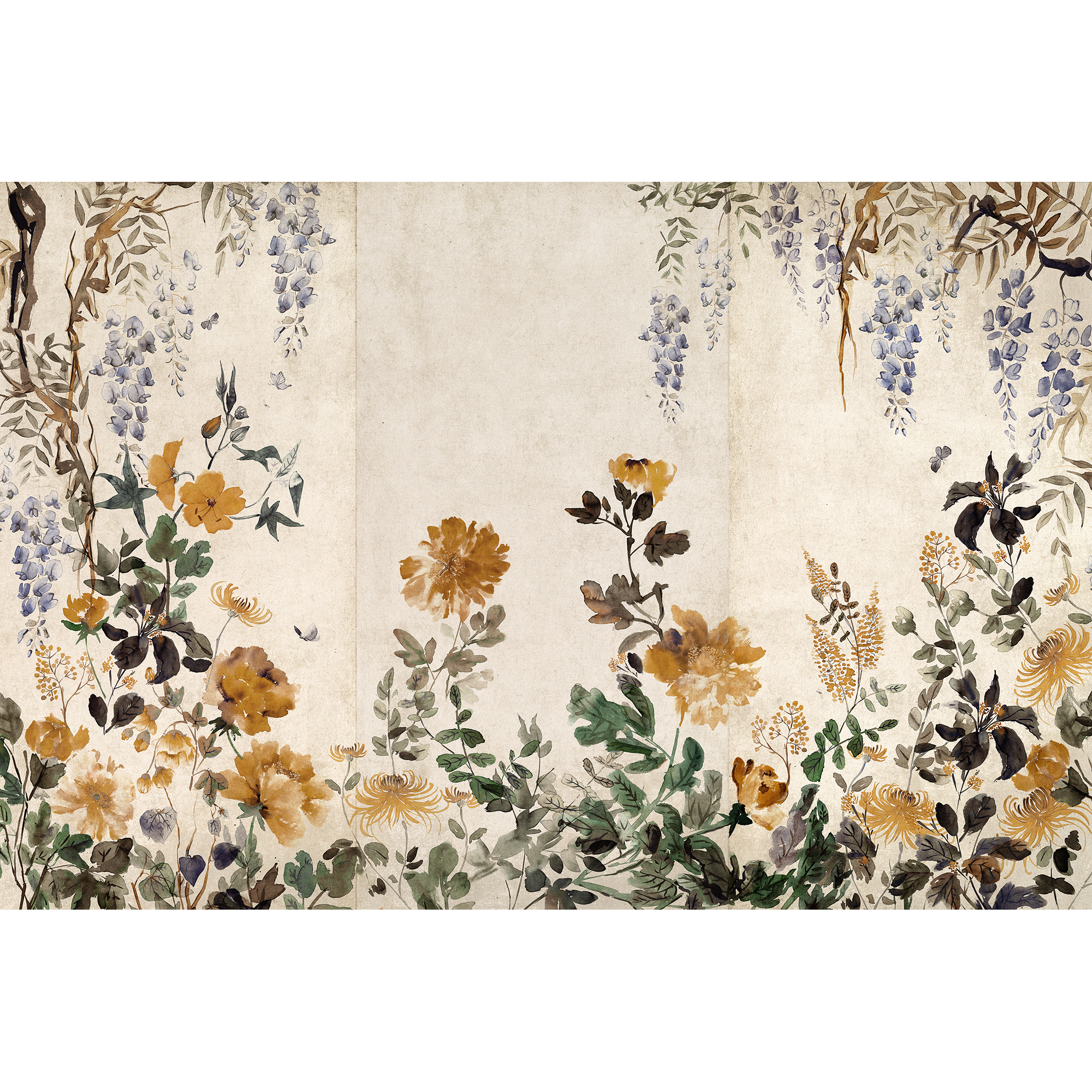 Spring Festival Amber Forbidden City Mural by Coordonné (400x280cm)