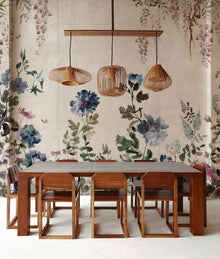 Spring Festival Sapphire Forbidden City Mural by Coordonné (400x280cm)