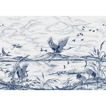 Heron´s Poetry Sapphire Forbidden City Mural by Coordonné (400x280cm)