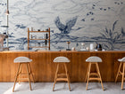 Heron´s Poetry Sapphire Forbidden City Mural by Coordonné (400x280cm)