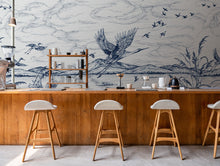 Heron´s Poetry Sapphire Forbidden City Mural by Coordonné (400x280cm)