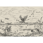 Heron´s Poetry Nacre Forbidden City Mural by Coordonné (400x280cm)