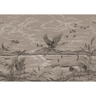Heron´s Poetry Jute Forbidden City Mural by Coordonné (400x280cm)