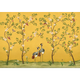 Crowned Crane Amber Forbidden City Mural by Coordonné (400x280cm)
