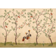 Crowned Crane Nacre Forbidden City Mural by Coordonné (400x280cm)