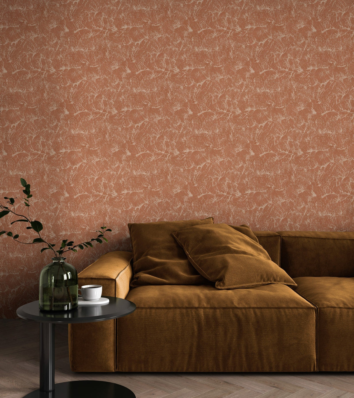 B00201 Sepia Rose Artisan by Bodo Sperlein Wallpaper by Coordonné